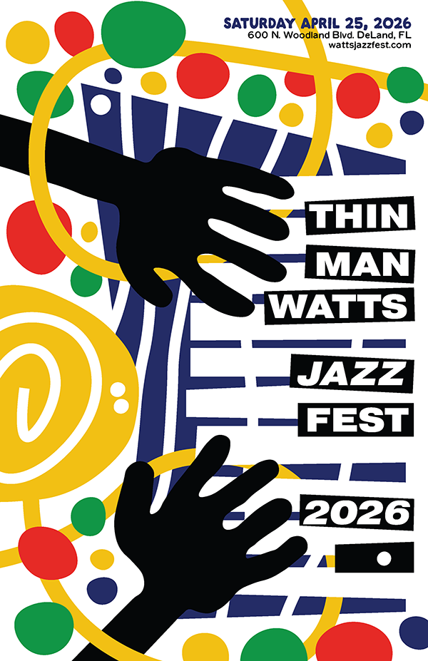 Thin Man Watts Jazz Fest flyer